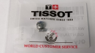 Tissot CROWN S/S and TUBE T395028790 water resistant GENT/A T 34 New/Sealed appr