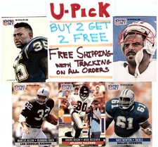 1991 NFL Pro Set #406-659 HOF Rookie Common Ships FREE Buy 2 Get 2 FREE (1 of 2)