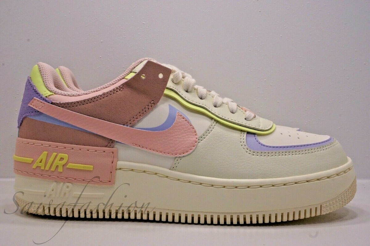 nike air force 1 low uv white pink yellow