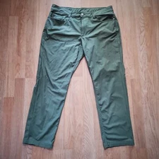 SWISS TECH Tactical Olive Army Green Stretch 5Pocket Zip Fly Pants - 36x30