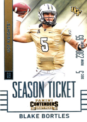 SEASON-TICKET Blake Bortles SAINTS PACKERS RAMS BRONCOS JAGUARS UCF KNIGHTS