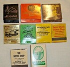 Vintage Lot of (9) Restaurant Match Books, Erawan Garden, The Phoenix, Noyo Fish — photo 1