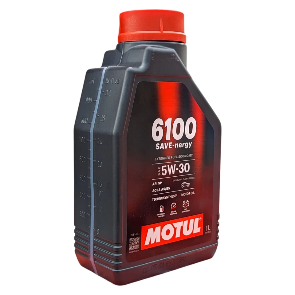Motul 6100 Save Nergy 5w30 4 Lt Olio Motore Acea A5 B5 Motori Ford Jaguar Rover - Immagine 3 di 4