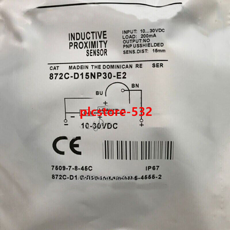 New 872C-D15NP30-E2 Inductive Proximity Switch Sensor #DW | eBay