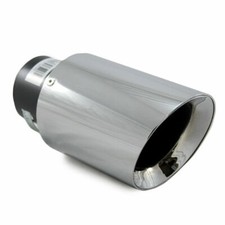 Exhaust Tip Trim Pipe Tail Muffler Chrome For Mini Clubman Countryman R56 F55