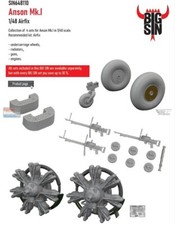 EDUSIN648110 1 48 Eduard BIG SIN Anson Mk.I Super Detail Set (AFX  