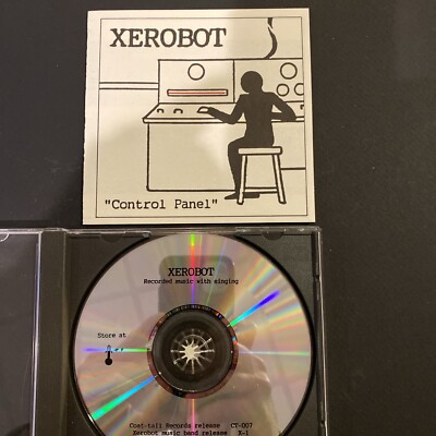 XEROBOT CD CONTROL PANEL - Coat Tail Records Wisconsin No