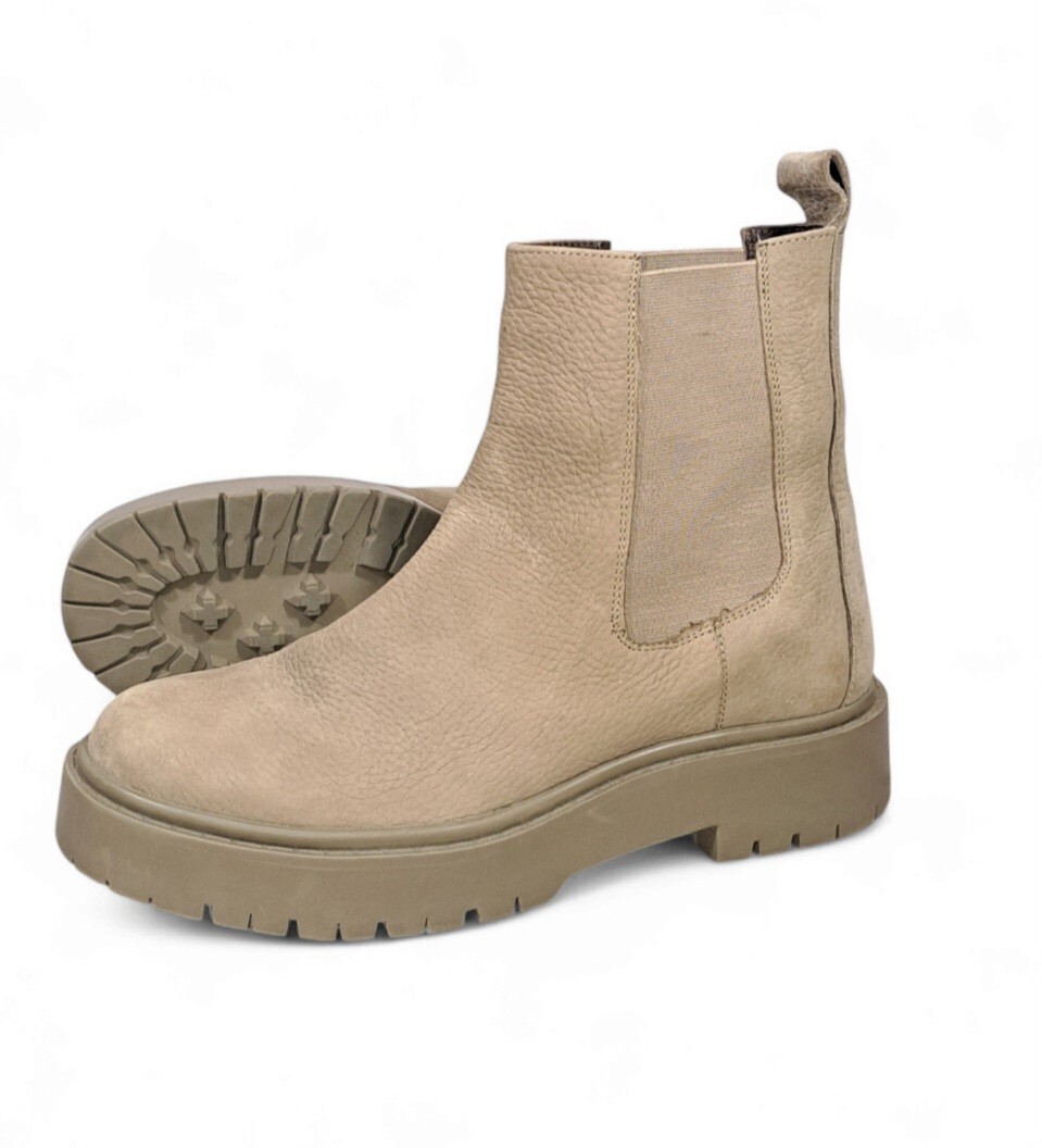 Luis Gonzalo 1966 Chelsea Taupe Tan Chelsea Pull On Ankle Boots EU 40‎ IMG_0577_1800x1800.jpg?v=  main image 3