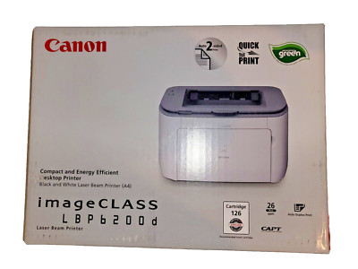 Canon imageCLASS LBP6200d Black and White Laser Beam  Printer