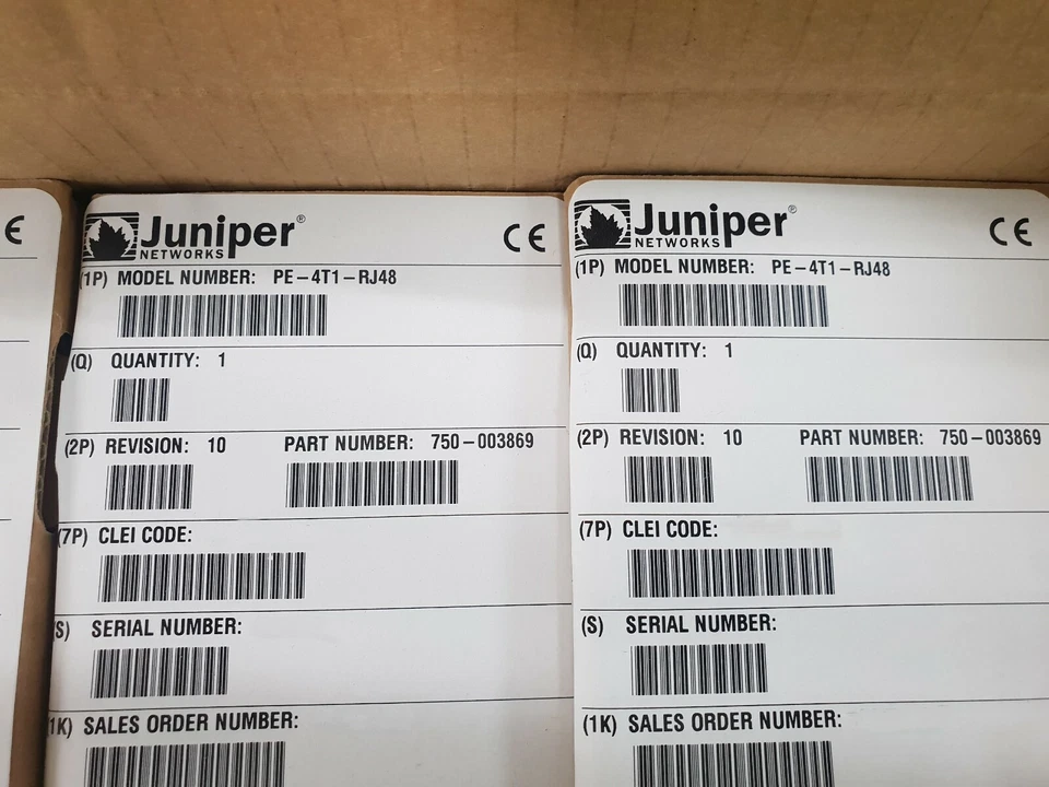 [NEW] Juniper PE-4T1-RJ48 : 4-port T1 PIC - Image 3 of 3