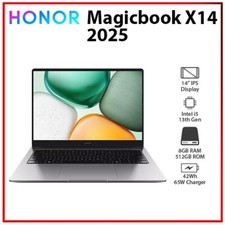Honor MagicBook X14 2025 8GB RAM 512GB SSD Intel i5-13420H Windows PC Laptop