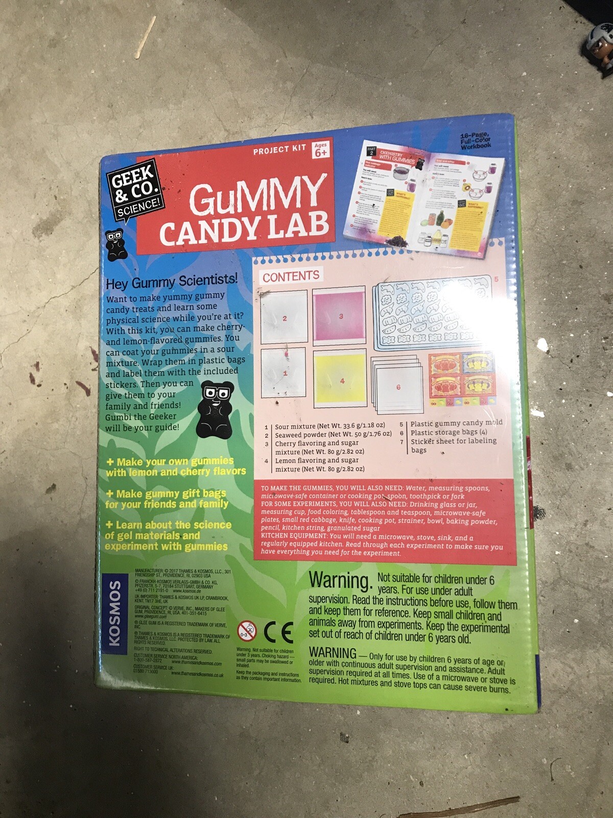 thames & kosmos gummy candy lab