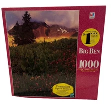 NEW SEALED Milton Bradley 1999 Big Ben Puzzle 1000 PC La Plata Mountains, CO.