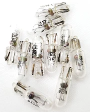 Lot of 10 GE 73 Miniature Lamps 14V 1.12 Watts Glass Wedge Base General Electric