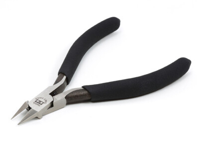 Tamiya Craft Tools Sharp Pointed Side Cutter for Plastic (SLIM JAW) 74123