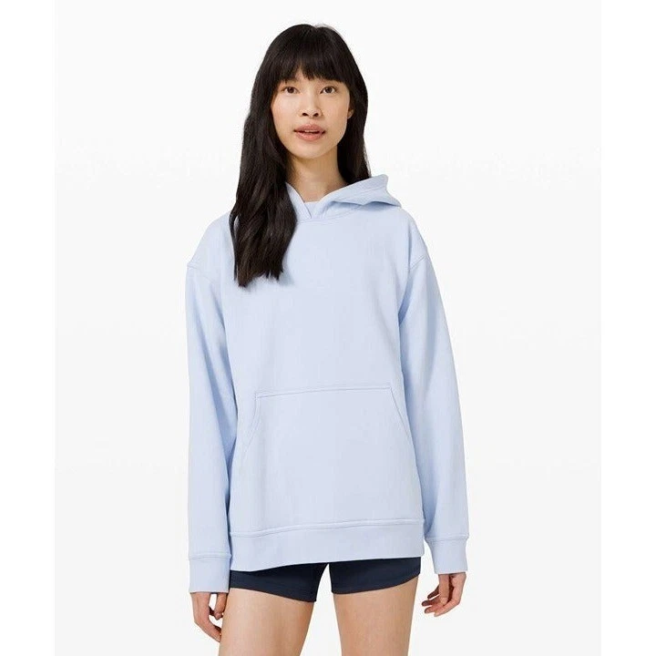 Lululemon All Yours Hoodie Fleece Pullover Sweatshirt in Daydream