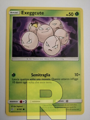 Exeggcute   Team Game 8/181   Common   Pokemon   Italian
