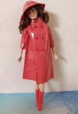 Takara Barbie Era Raincoat 3-Piece Set for Momoko, Barbie & 1/6 Dolls Japan