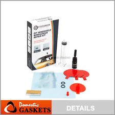 Professional DIY Windshield Repair Kit for chips & cracks -up to 2 repairs