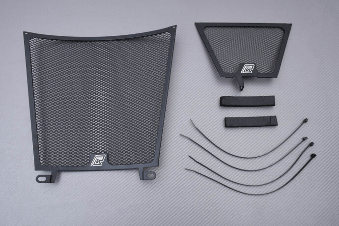 Protection radiateur Aprilia Tuono V4 1100 refroidisseur noir