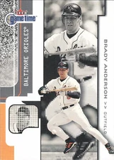 2001 Fleer Game Time #41 Brady Anderson