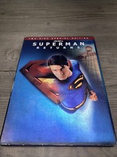 Superman Returns - 2 Disc Set 3D Cover DVD Special Features Target Exclusive
