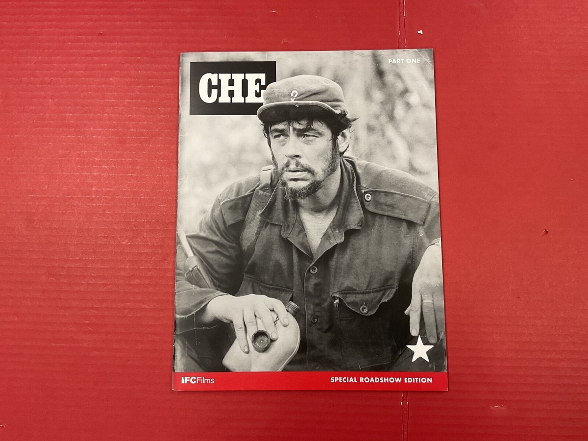 Benicio Del Toro Che Awards Program Book Special Roadshow Edition