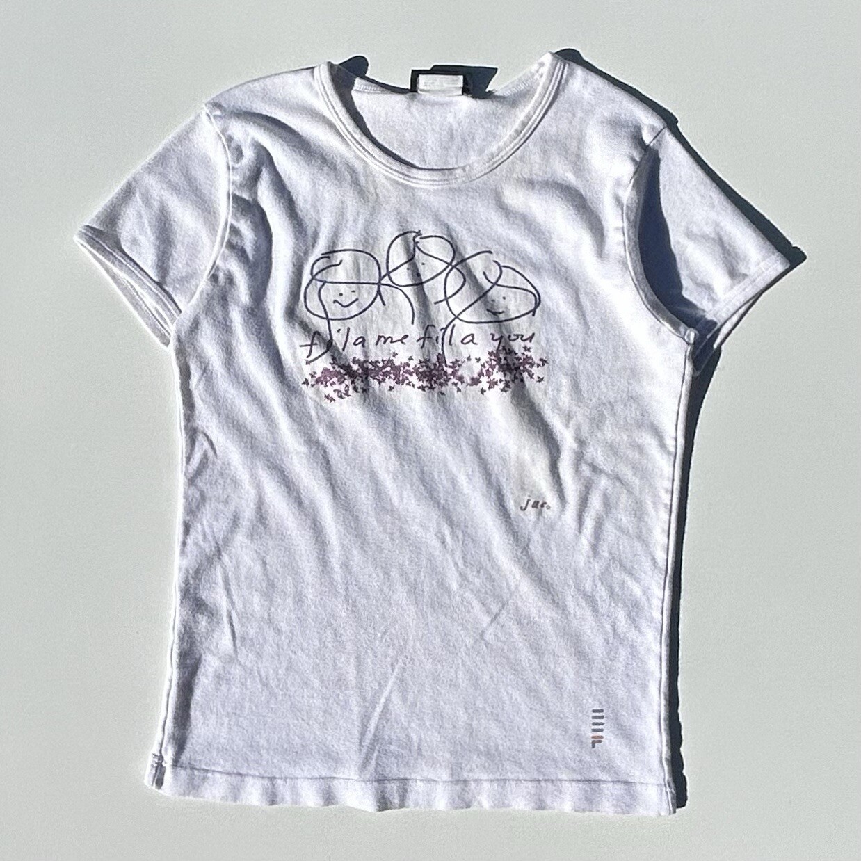 T shirt maglietta bambino donna promo lancio FILATIVA 2005 vintage taglia grande