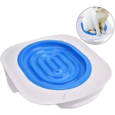 Professional Pet Plastic litter Box Tray Pet Cat training Toilet Seat Kit
