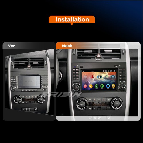 8-Kern Android 14 Autoradio Mercedes A/B Klasse W169 W245 Sprinter Vito Crafter - Bild 23 von 24