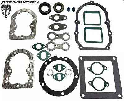 ONAN CCK, CCKA, CCKB GASKET SET WITH CRANKSHAFT & VALVE SEALS, USA SHIP