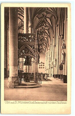 S03-8820, ULM, MUNSTER, VINTAGE POSTCARD.
