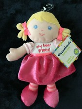 NWT Garanimals My Best Friend girl baby doll lovey blonde hair 6x9"