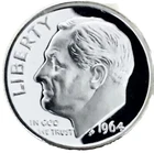1964-P Roosevelt Dime Gem 90% Silver Proof US Coin | FAST FREE SHIPPING