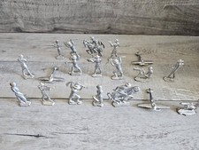 Lot 19 Lead Soldiers Cast Military Toys Unpainted WW1 Antique War Toy Figures 4