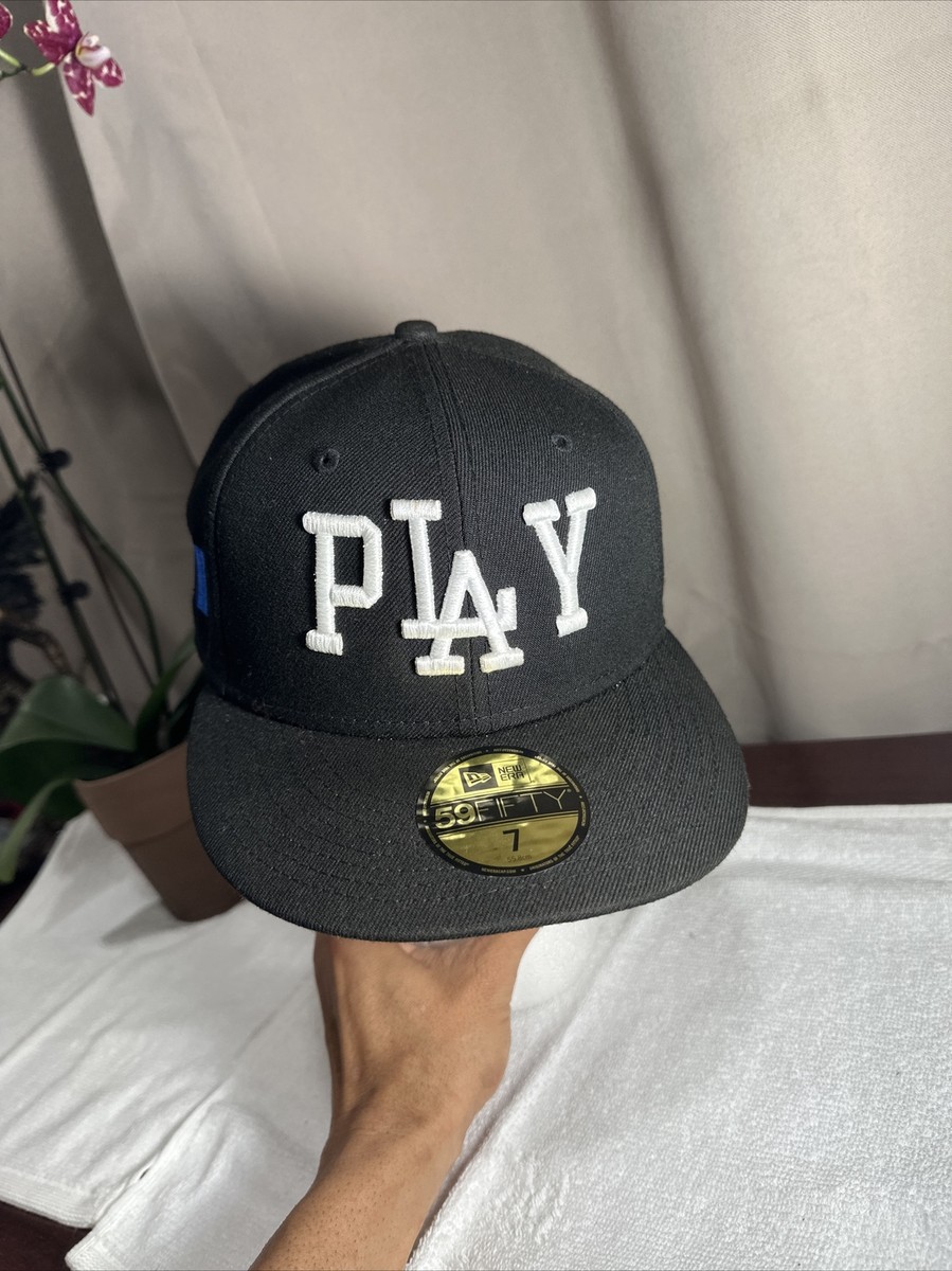 Rare Colab LA X Play Dodgers Fitted Size 7 Hat 5950 | eBay