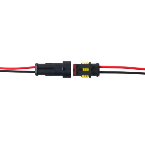 Waterproof Male/Female 2/3/4/5/6-Pin Way Seal Car Electrical Wire Connector Plug - Picture 4 of 17