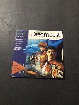 sega dreamcast magazine Empty cardboard sleeve