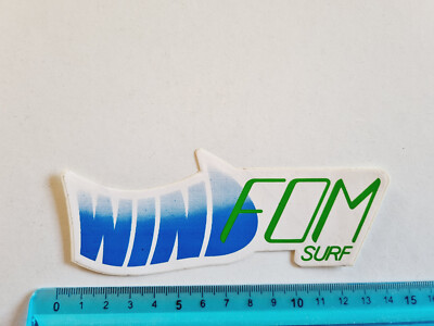 Aufkleber Windfom Surf Sticker Autocollant Vintage 80er Original