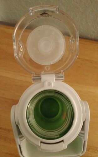STARBUCKS 16 OZ GLAS WIEDERVERWENDBAR TRINKFLASCHE OHNE VERSCHÜTTEN GRÜN SILIKONABDECKUNG - Bild 11 von 12