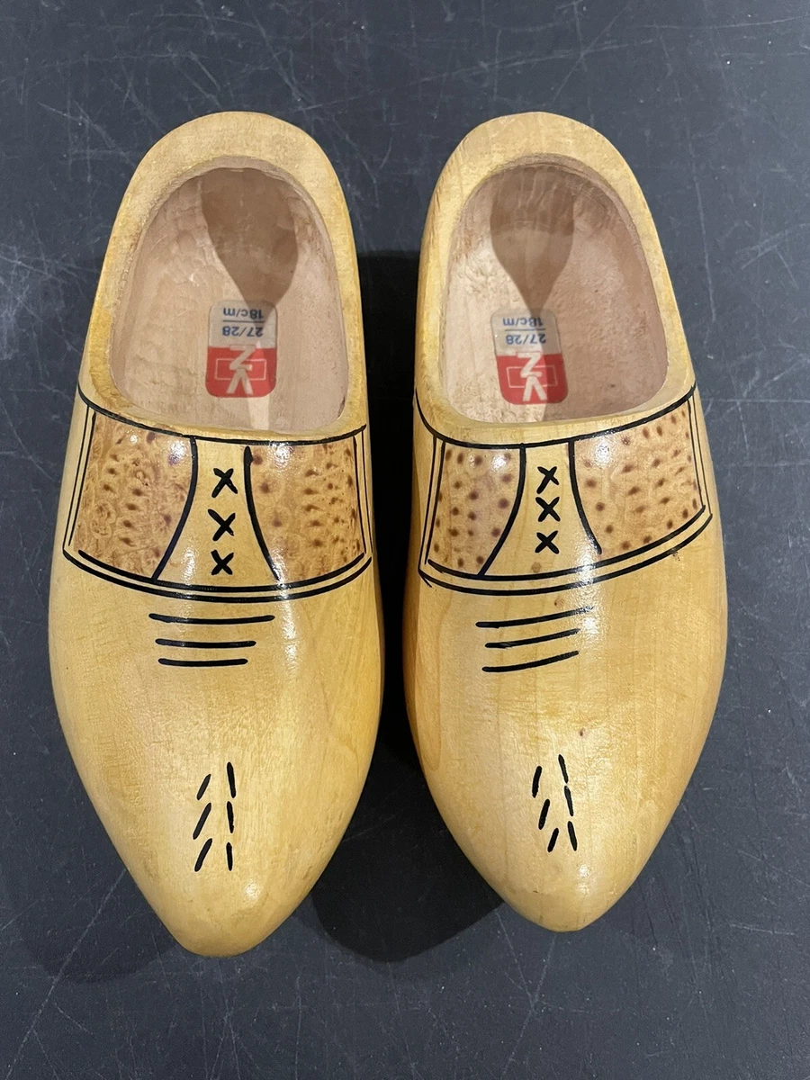 Authentic wooden cheap clogs