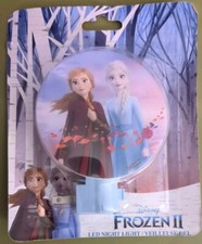 NEW DISNEY FROZEN II ANNA  ELSA LED NIGHT LIGHT