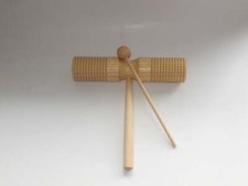 Guiro Double Sided 4.3 in Latin Percussion Instrument Comb-style