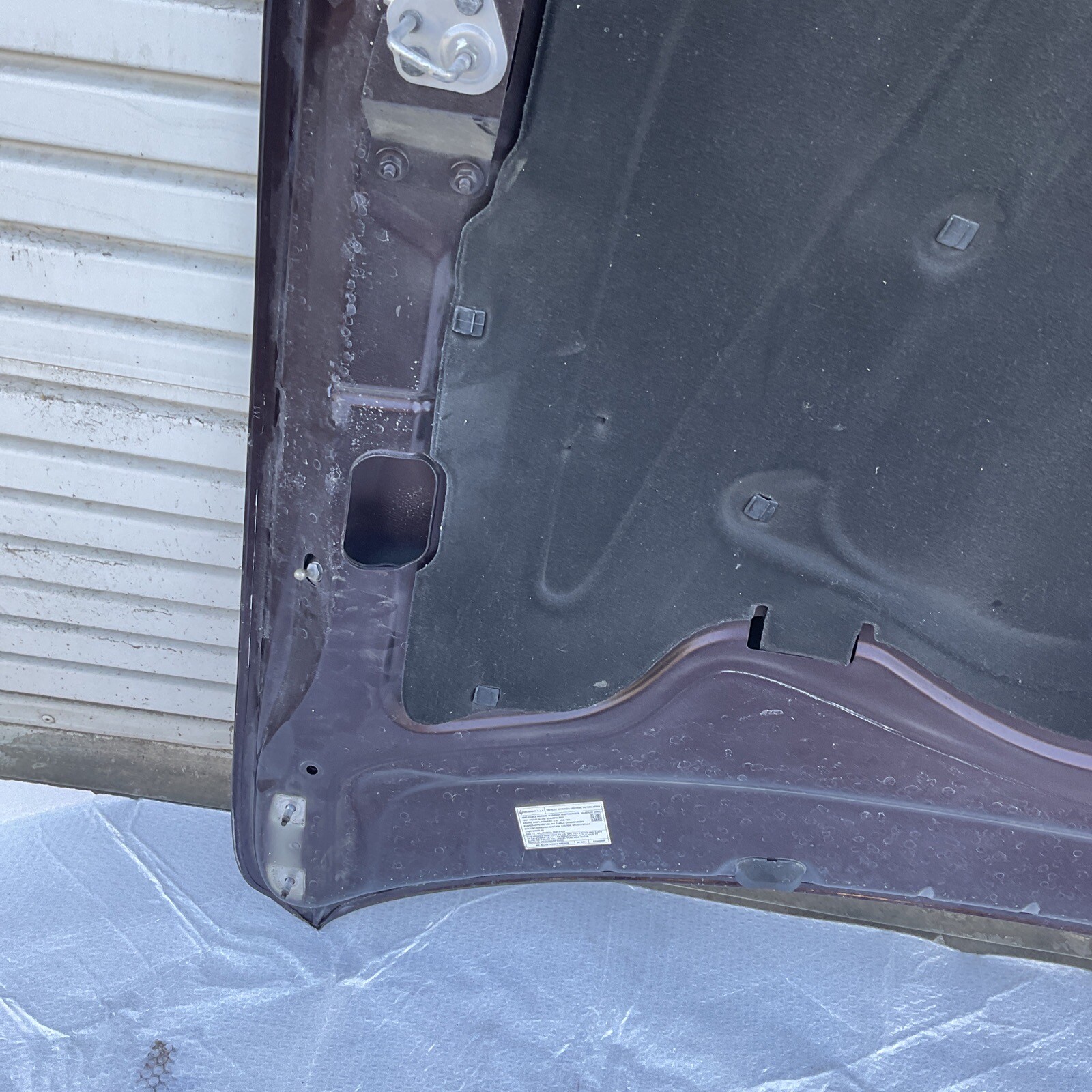 2014-2020 Maserati Ghibli SQ4 Hood  Purple OEM