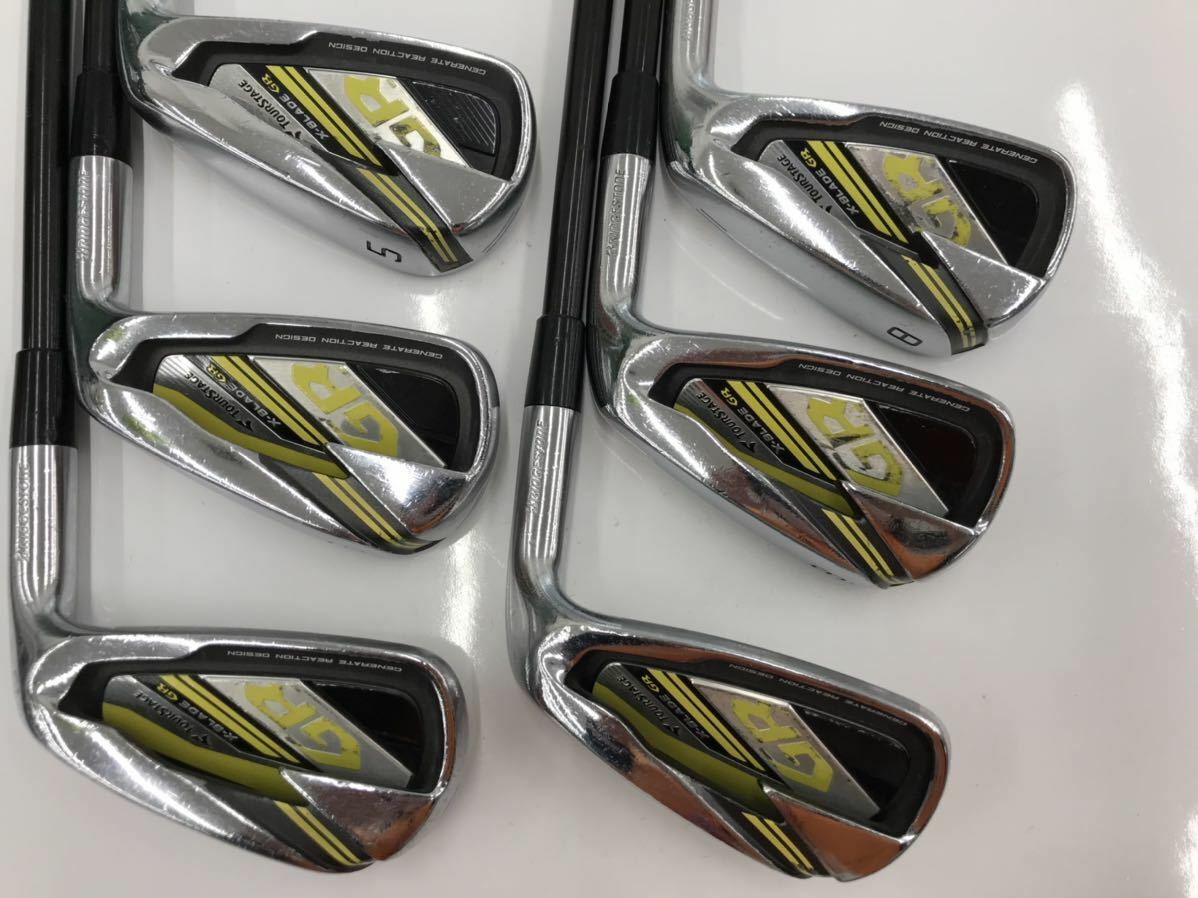 Golf Iron Set Bridgestone Tour Stage X-BLADE GR Tour AD B14-03i (R