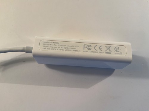 Open Box Apple iPod 1st Gen. USB Power Adapter MA592LL/A + USB Modem + 2 cables - Photo 10 sur 15