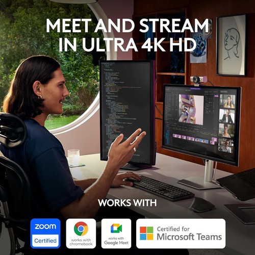 Webcam Logitech MX Brio 4K Ultra HD neuve et scellée - Photo 5/5