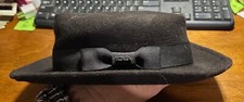 Scala Men's Felt Fedora Hat Wool Large Brown FG