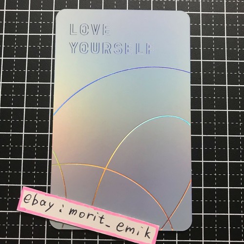 BTS SUGA Love yourself Her ver.L Official Photocard Bangtanboys LYS photo card - Picture 4 of 12