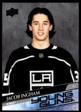 2020-21 UPPER DECK YOUNG GUNS Jacob Ingham Rookie Los Angeles Kings #706 R131